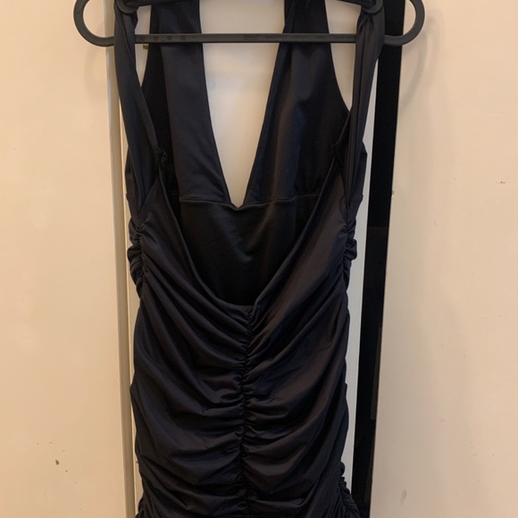 Dynamite Little Black Halter Dress - Picture 2 of 5